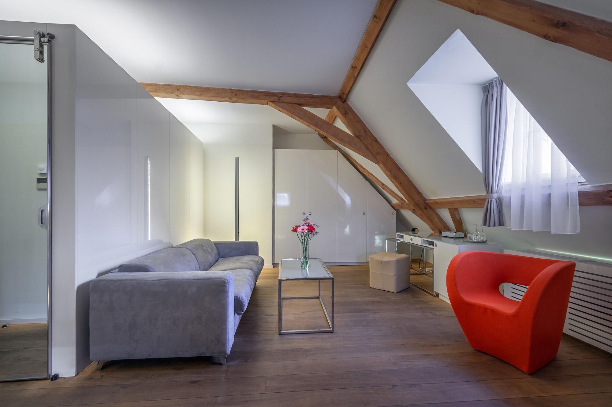 Three Storks Hotel Praha Bagian luar foto A modern apartment in Berlin