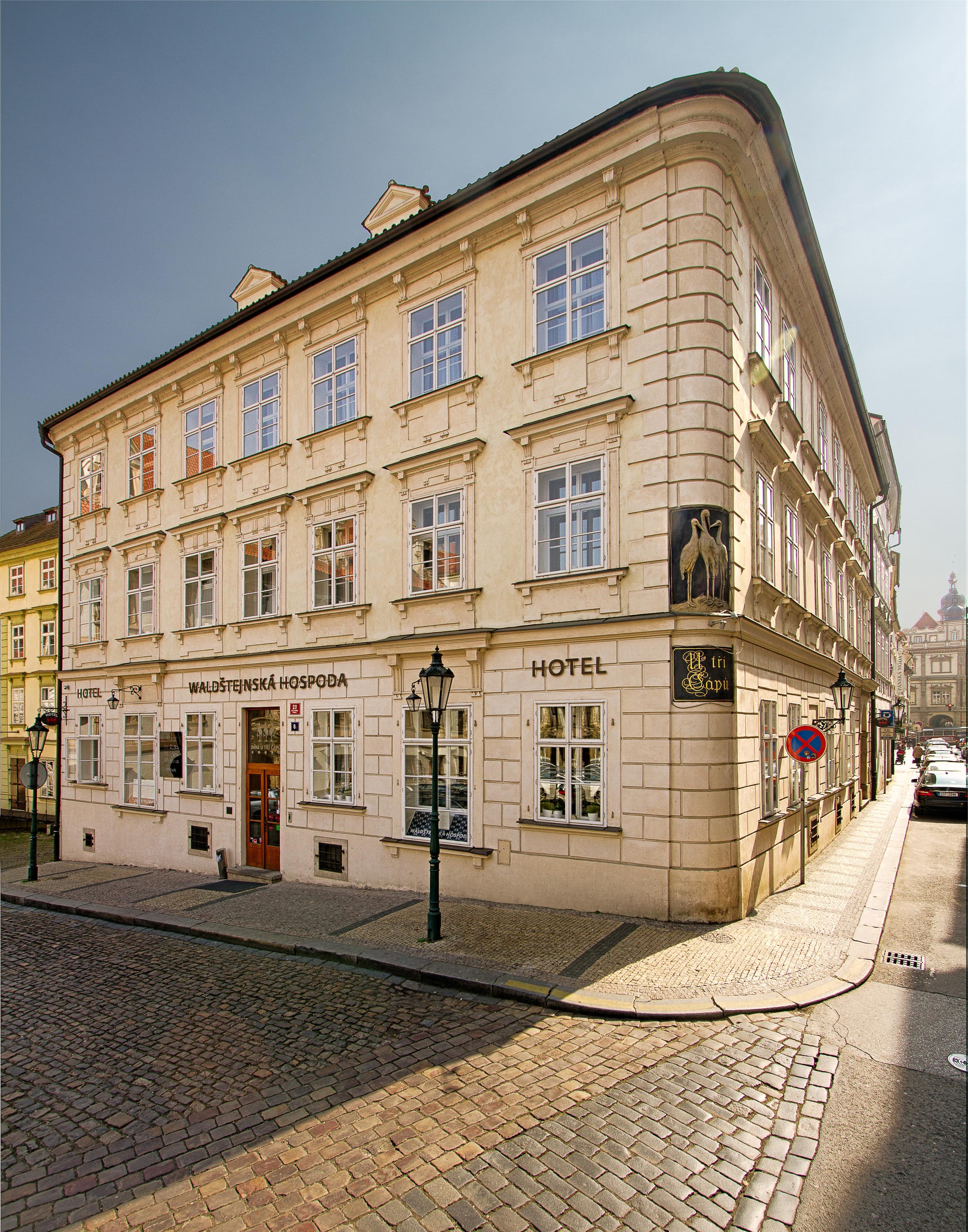 Three Storks Hotel Praha Bagian luar foto
